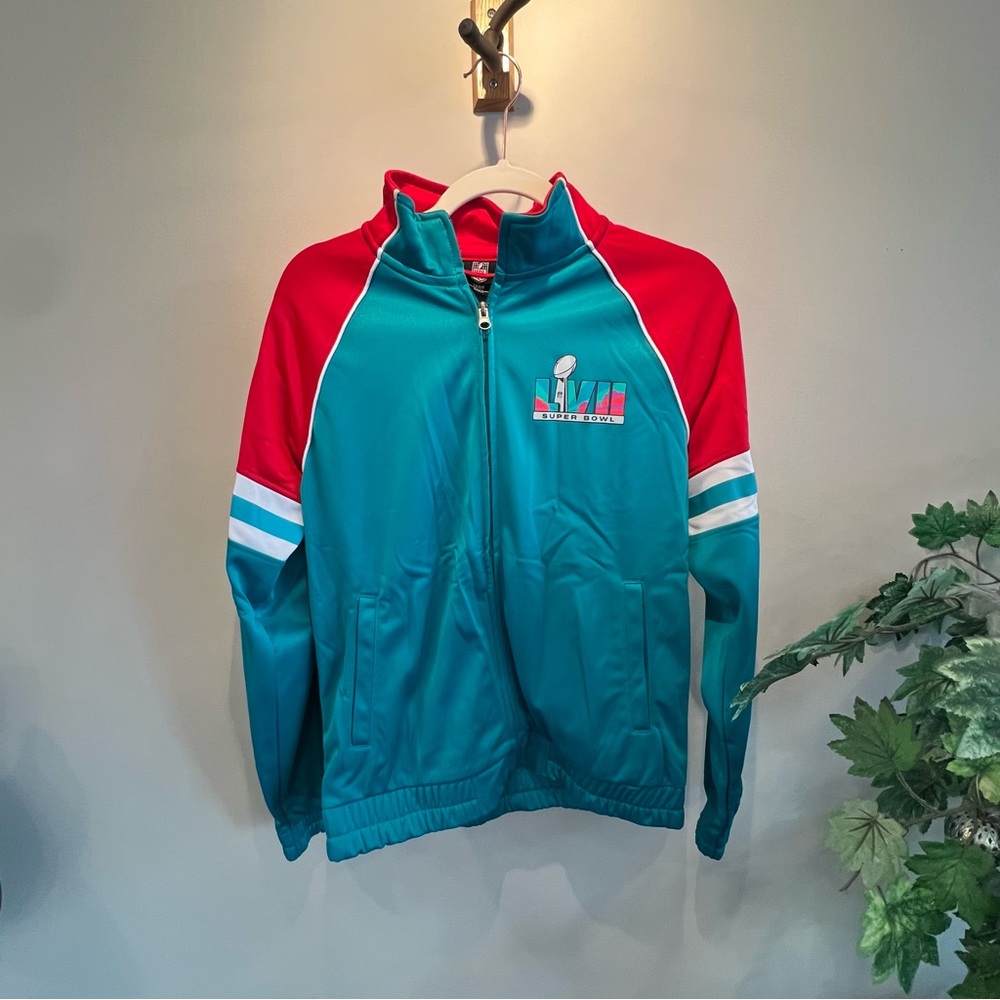 NFL Super Bowl LVII Red and Teal Jacket